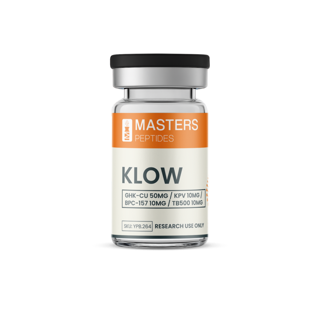KLOW - GHK-Cu (50mg) / KPV (10mg) / BPC-157 (10mg) / TB500 (10mg)