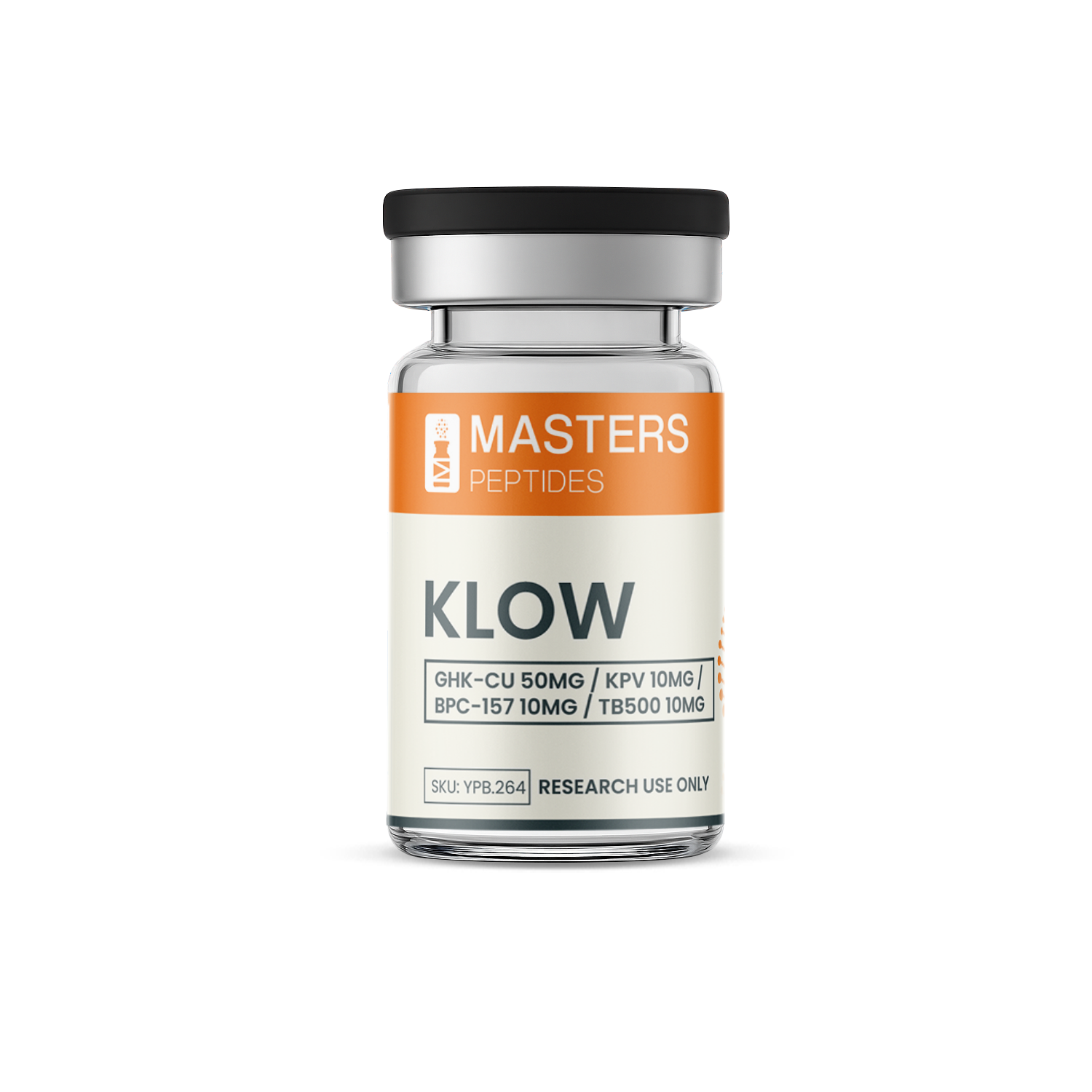 KLOW - GHK-Cu (50mg) / KPV (10mg) / BPC-157 (10mg) / TB500 (10mg)